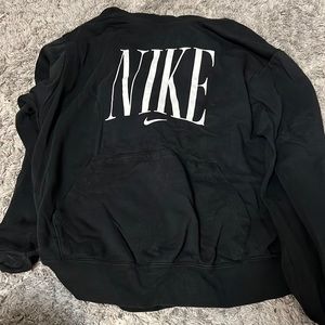 black nike hoodie